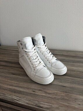 Zadig&Voltaire Women's ZV1747 Flash High-Top Sneakers S 38 EU Size